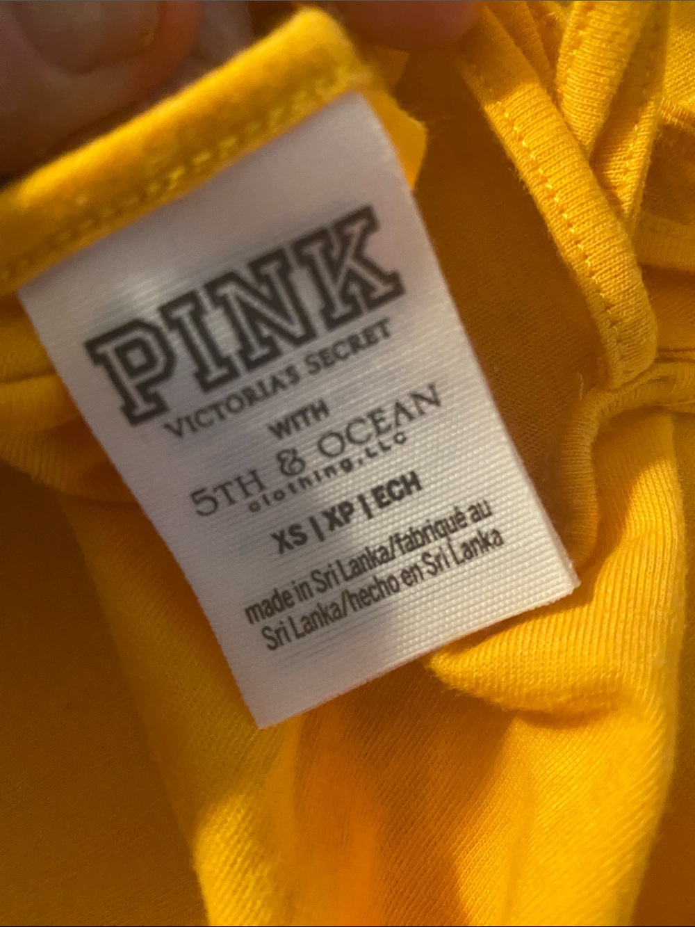 Victoria secret pink XS 2 bundle tank tops u of m and America! - Picture 7 of 7